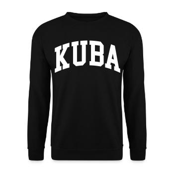 Kuba - Unisex Pullover - Schwarz - Vorne - Alina (178cm) & Michal (187cm)