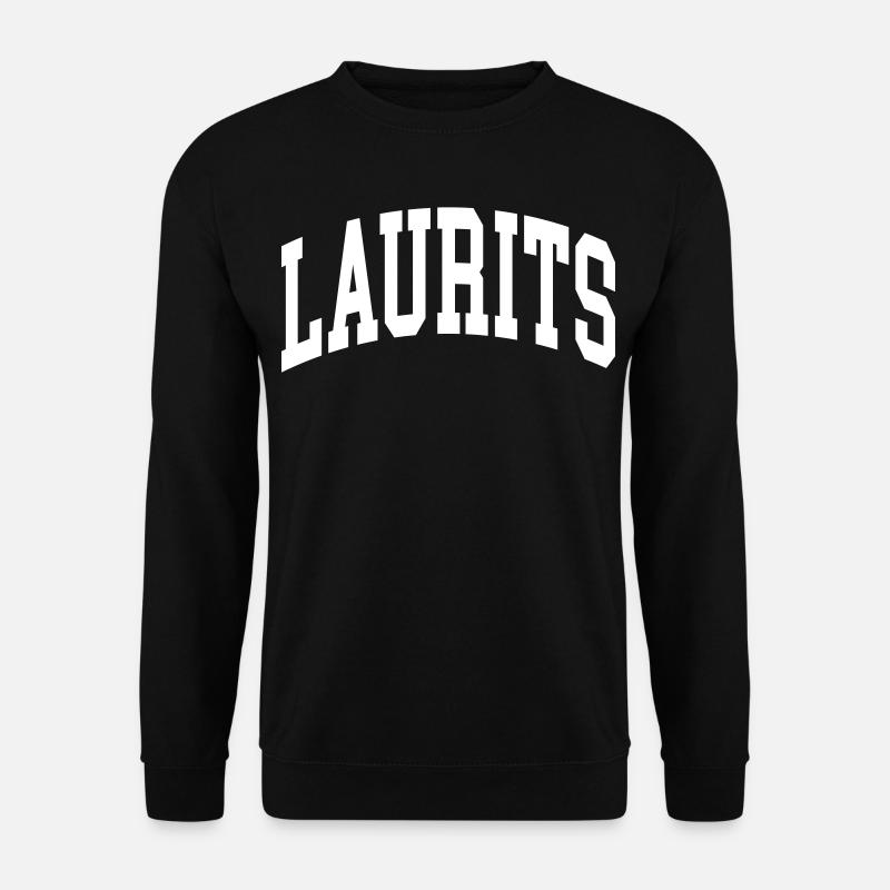 Laurits - Unisex Pullover - Schwarz