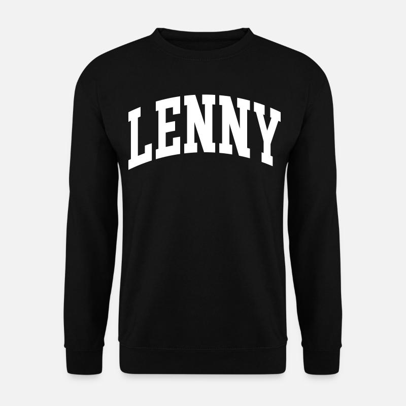 Lenny - Unisex Pullover - Schwarz