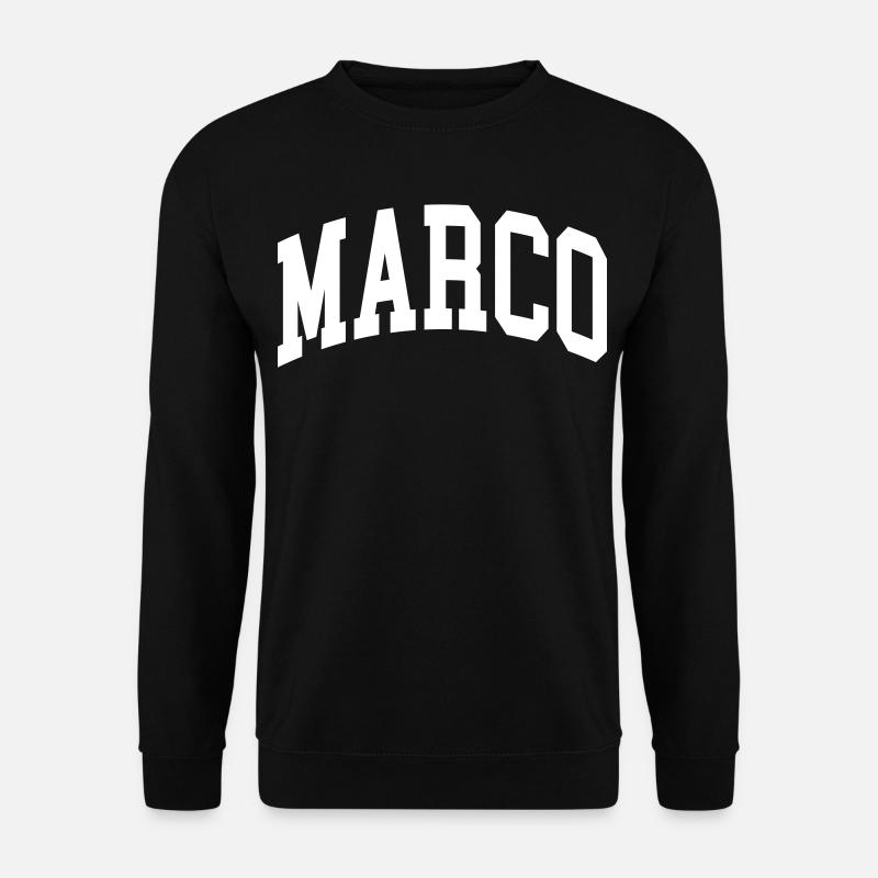 Marco - Unisex Pullover - Schwarz