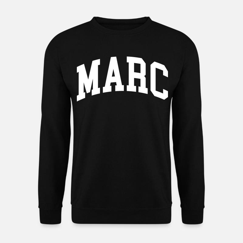 Marc - Unisex Sweatshirt - black