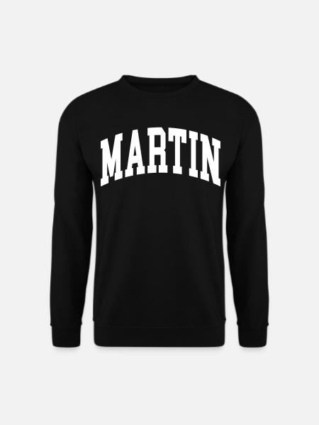 Martin - Unisex Pullover - Schwarz