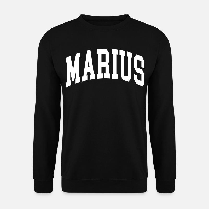 Marius - Unisex Pullover - Schwarz
