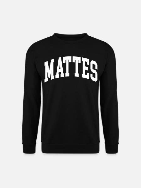 Matt - Unisex Sweatshirt - black