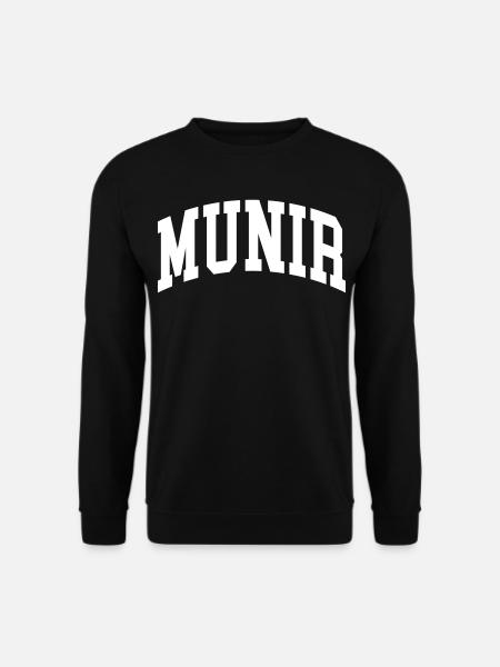 Munir - Sweat-shirt Unisexe - noir