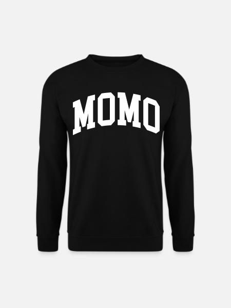 Momo - Unisex Pullover - Schwarz