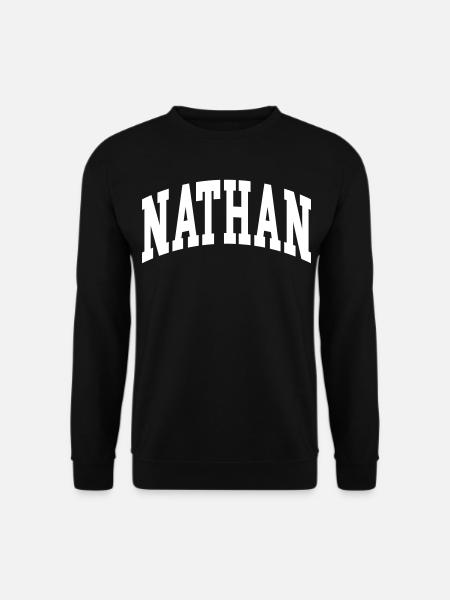 Nathan - Unisex Sweatshirt - black