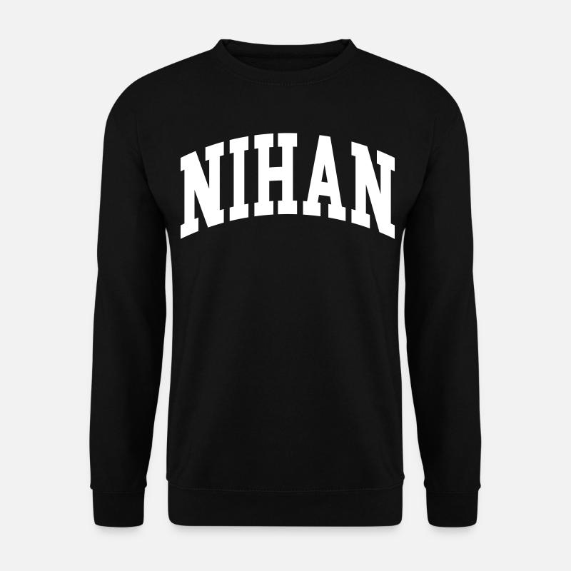 Par Nihan - Sweat-shirt Unisexe - noir