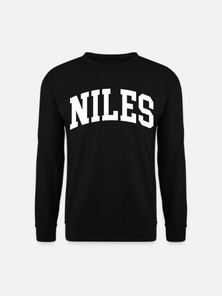Niles - Unisex Pullover - Schwarz