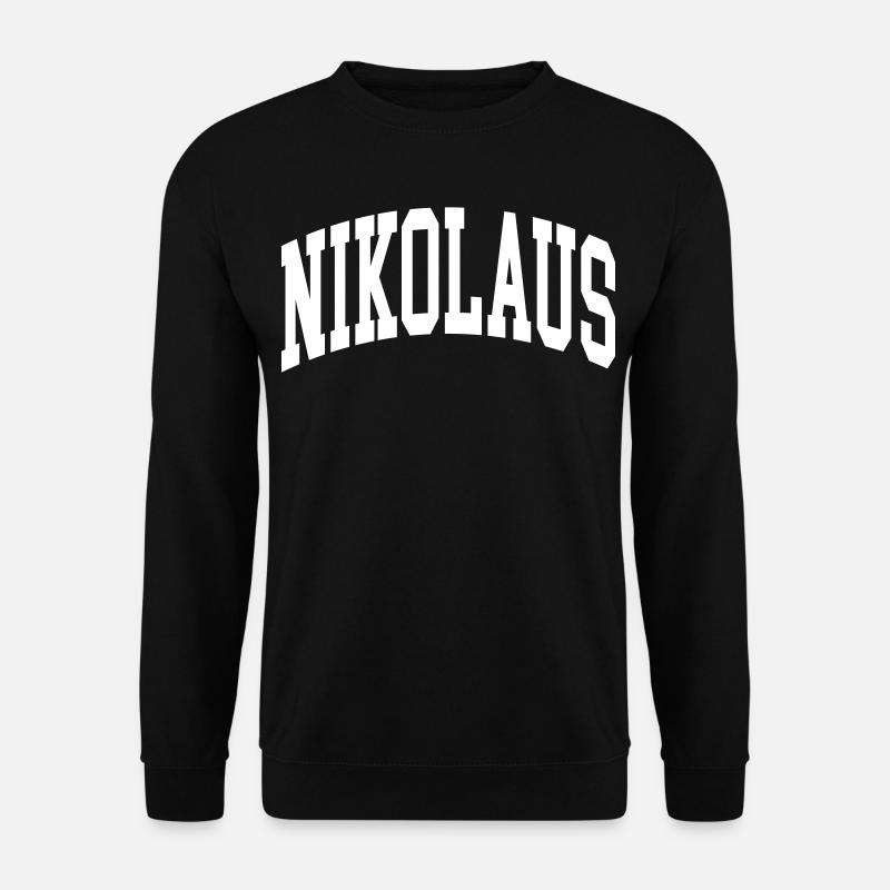 Nicolas - Sweat-shirt Unisexe - noir