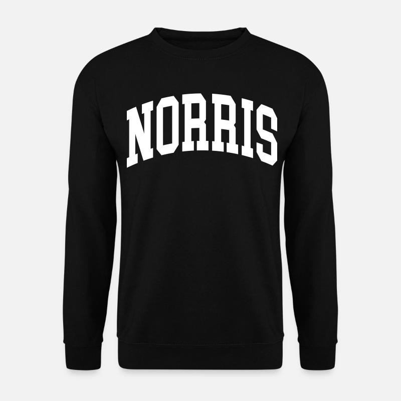 Norris - Unisex Pullover - Schwarz