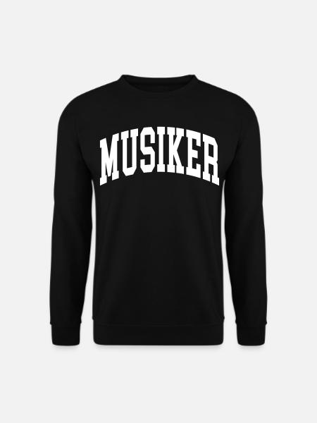 Musiker - Unisex Pullover - Schwarz