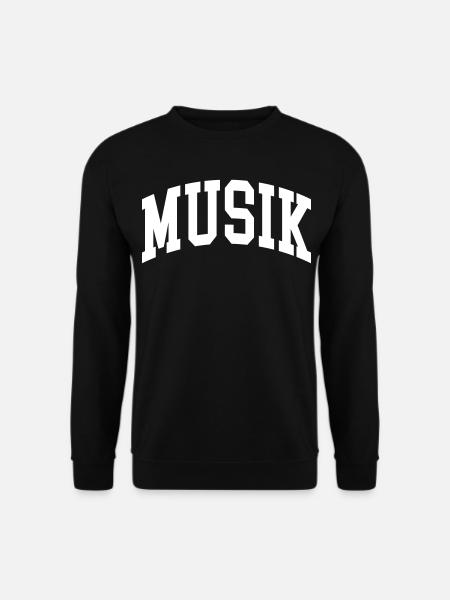 Musik - Unisex Pullover - Schwarz