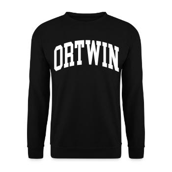 Scott - Unisex Sweatshirt - black - Front - Alina (178cm) & Michal (187cm)
