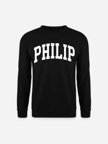 Philip - Unisex Pullover - Schwarz