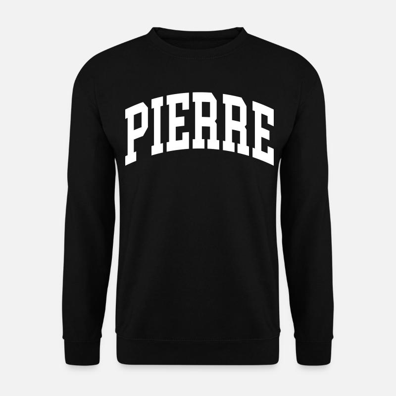 Pierre - Unisex Sweatshirt - black