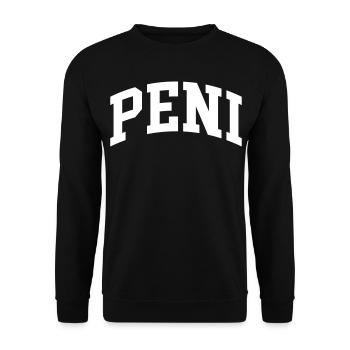 Pénis - Sweat-shirt Unisexe - noir - Devant - Alina (178cm) & Michal (187cm)