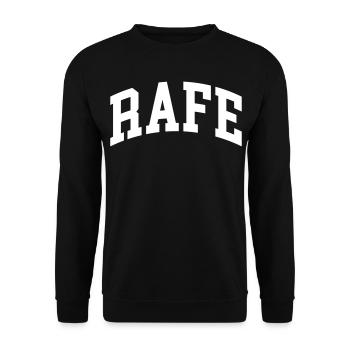 Rafe - Sweat-shirt Unisexe - noir - Devant - Alina (178cm) & Michal (187cm)