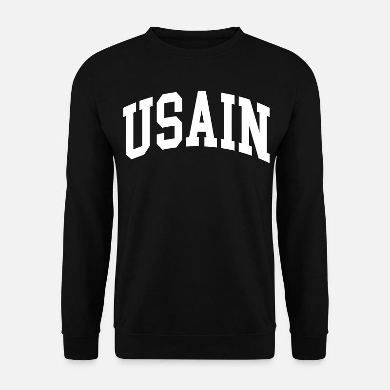 Usain - Unisex Pullover - Schwarz