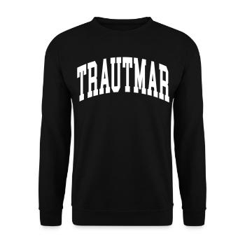 Anne - Unisex Sweatshirt - black - Front - Alina (178cm) & Michal (187cm)