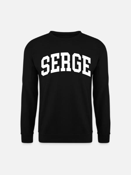 Serge - Sweat-shirt Unisexe - noir