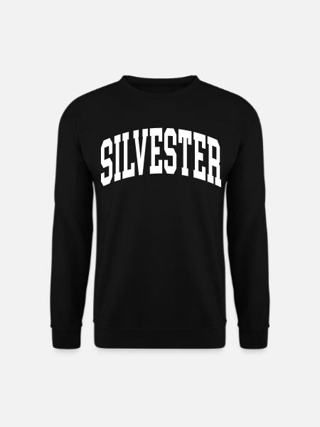 Silvester - Unisex Pullover - Schwarz