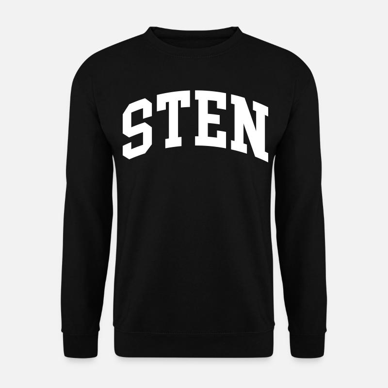Sten - Unisex Pullover - Schwarz