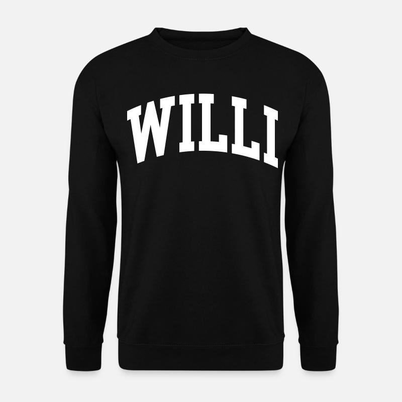 Willi - Unisex Sweatshirt - black