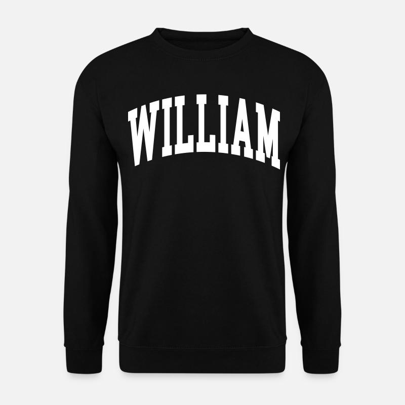 William - Unisex Sweatshirt - black
