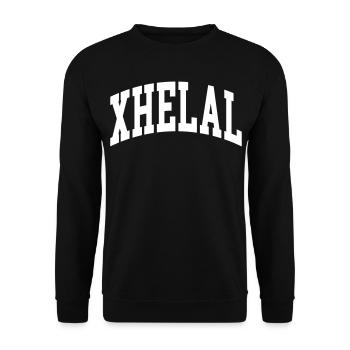 Xavier - Sweat-shirt Unisexe - noir - Devant - Alina (178cm) & Michal (187cm)
