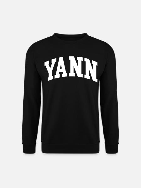 Yann - Unisex Sweatshirt - black