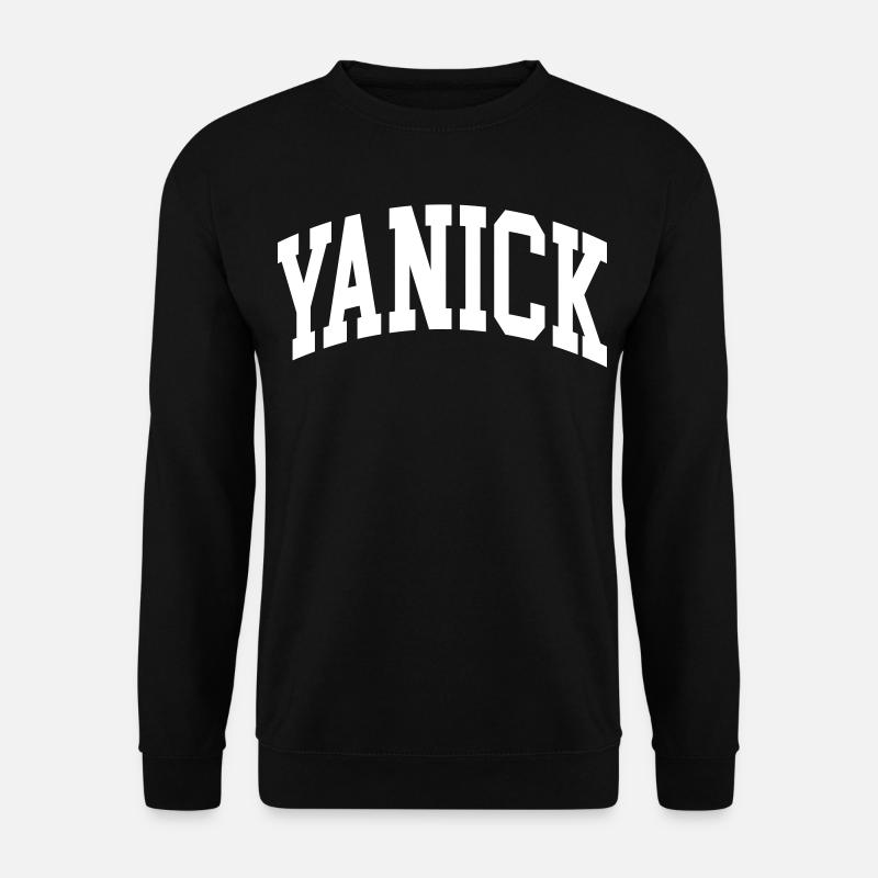 Yanick - Sweat-shirt Unisexe - noir
