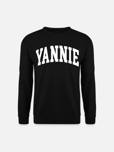 Yannie - Sweat-shirt Unisexe - noir