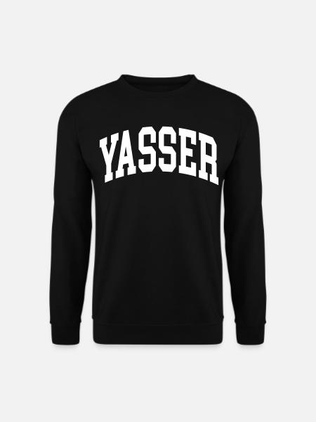 Yasser - Sweat-shirt Unisexe - noir