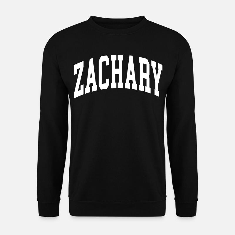 Zachary - Unisex Pullover - Schwarz