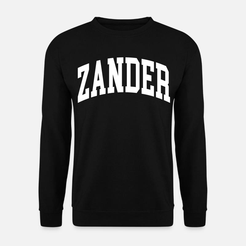 Zander - Unisex Pullover - Schwarz