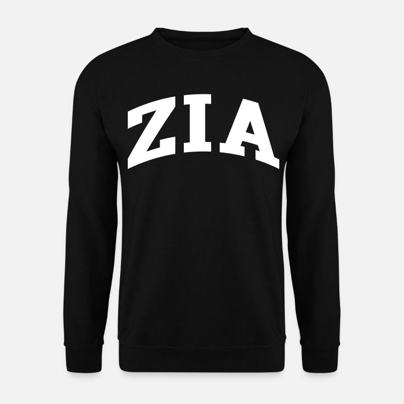 Zia - Unisex Pullover - Schwarz