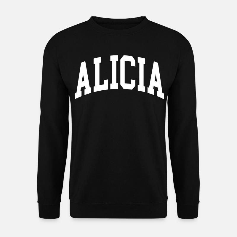 Alicia - Unisex Sweatshirt - black