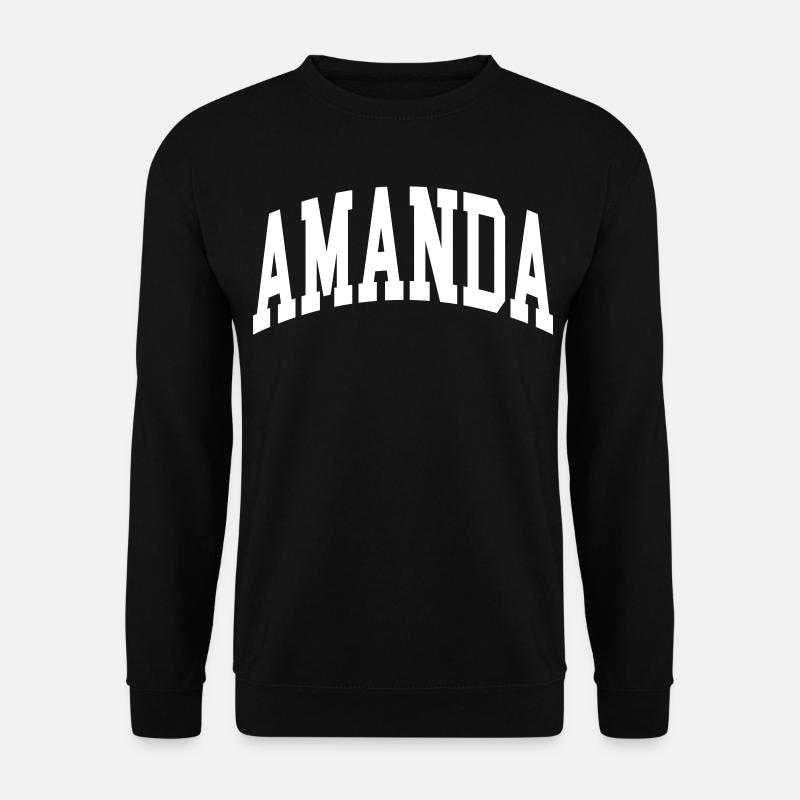 Amanda - Unisex Sweatshirt - black