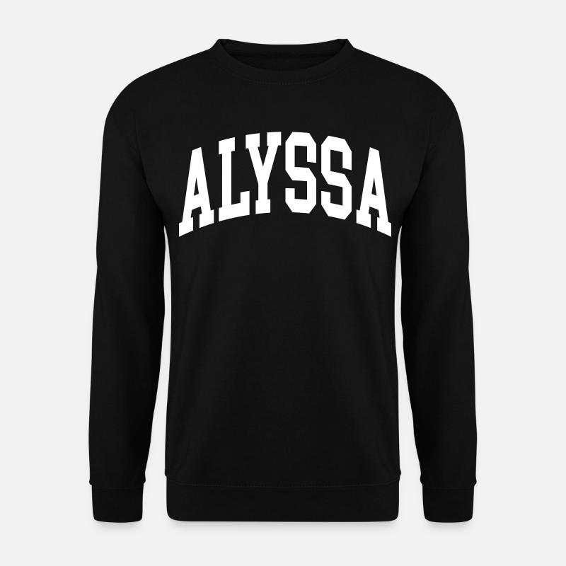 Alyssa - Unisex Sweatshirt - black