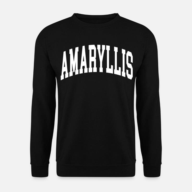 Amaryllis - Unisex Pullover - Schwarz