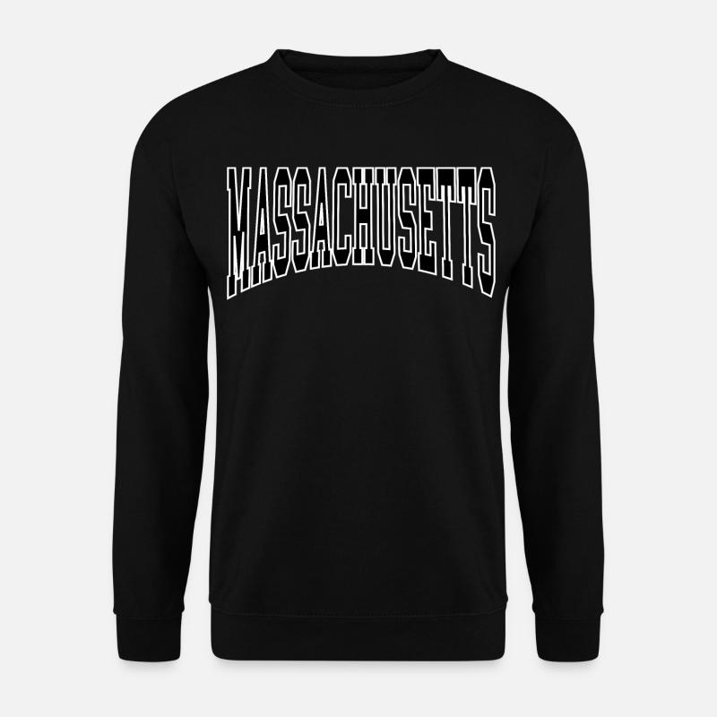 Massachusetts - Sweat-shirt Unisexe - noir