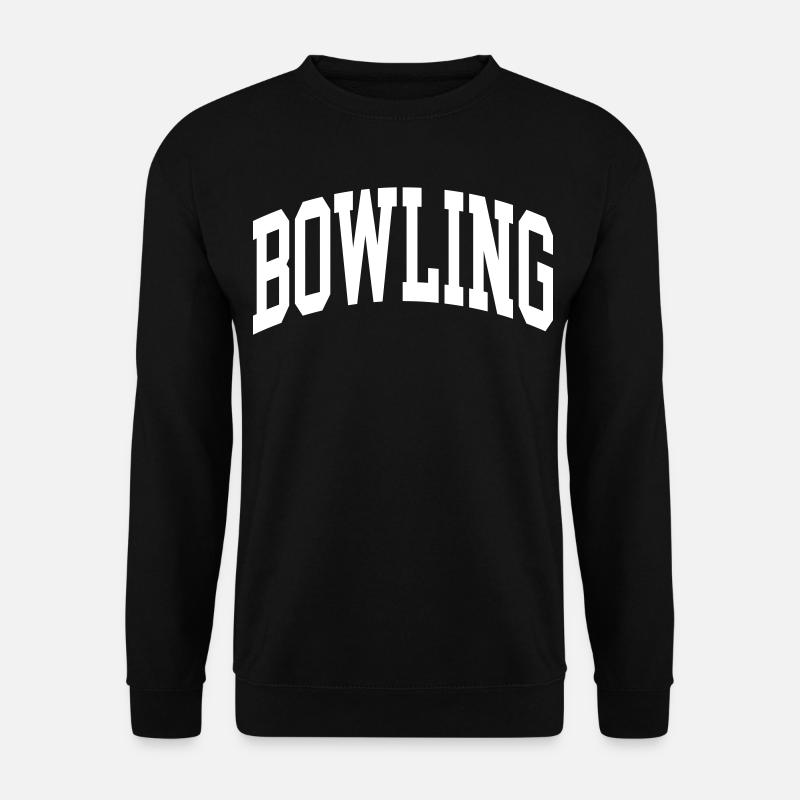 Bowling - Unisex Pullover - Schwarz