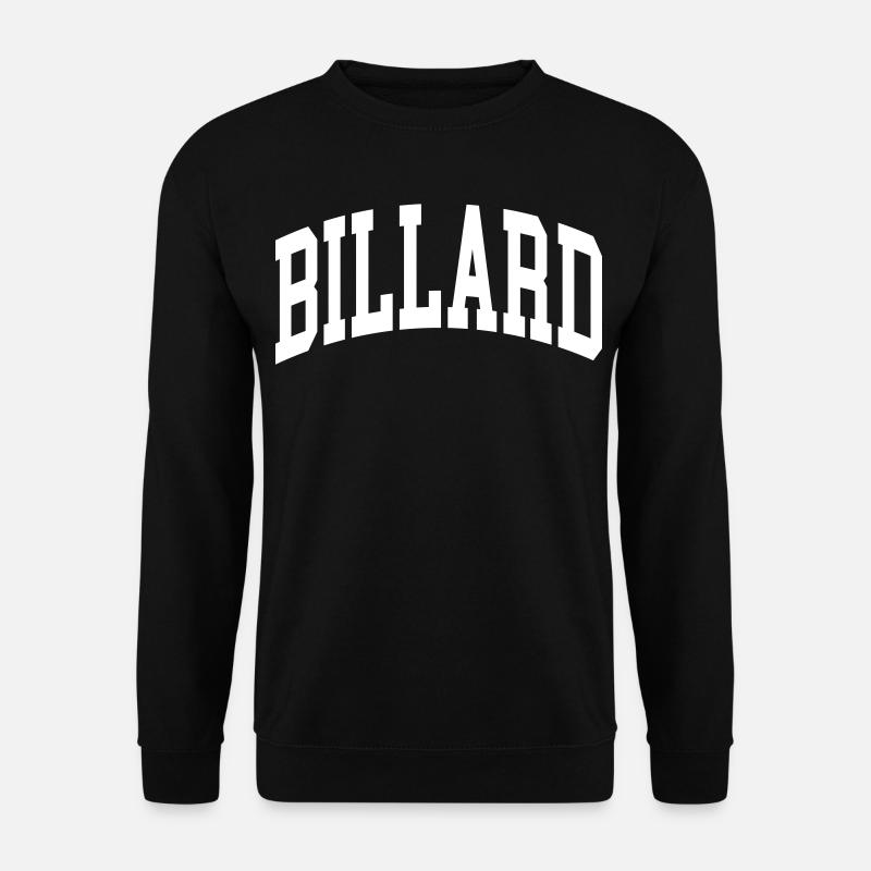 Billard - Unisex Pullover - Schwarz