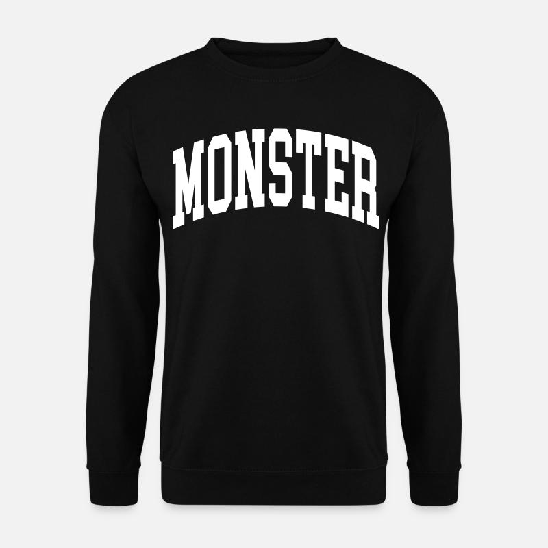 Monster - Unisex Pullover - Schwarz