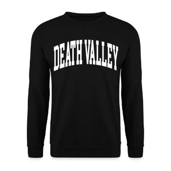 Death Valley - Unisex Sweatshirt - black - Front - Alina (178cm) & Michal (187cm)