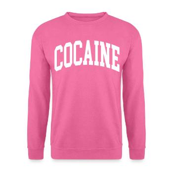 Cocaine - Unisex Sweatshirt - pink - Front