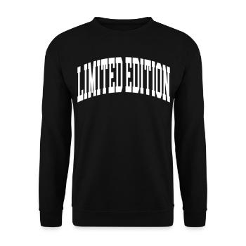 Limited Edition - Unisex Sweatshirt - black - Front - Alina (178cm) & Michal (187cm)