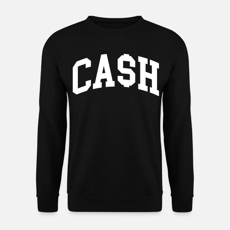 Cash - Unisex Pullover - Schwarz