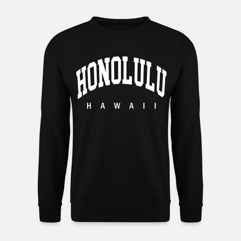 Honolulu - Unisex Pullover - Schwarz